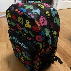 black mickey mouse disney parks exclusive backpack
